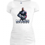 Подовжена футболка Mass Effect капітан Шепард
