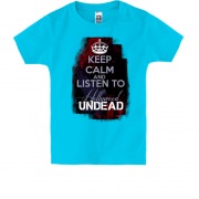 Дитяча футболка Keep calm and listen Hollywood Undead