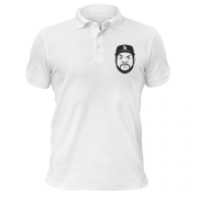 Чоловіча футболка-поло з портретом Ice Cube