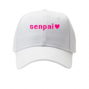 Кепка з надписью "Senpai"
