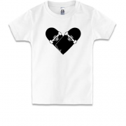 Дитяча футболка Skate-heart