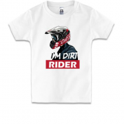 Дитяча футболка I'm a dirty rider