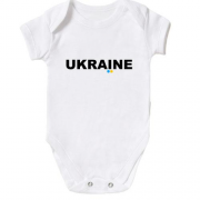 Дитячий боді Ukraine (напис)