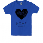 Дитяча футболка з серцем Home Миколаїв