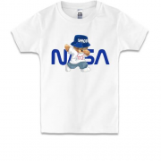Дитяча футболка з ведмедиком NASA