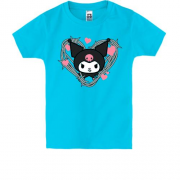 Дитяча футболка Куромі та серце (Kuromi)