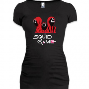 Подовжена футболка Гра в кальмара / Squid game