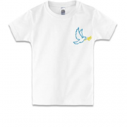Дитяча футболка міні Голуб миру