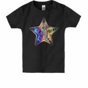 Дитяча футболка Голографічна зірка