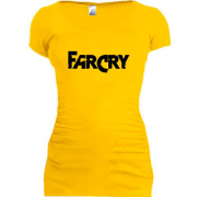 Подовжена футболка Far Cry лого