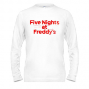Чоловічий лонгслів Five Nights at Freddy’s BL logo