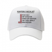 Кепка с принтом  Hunters checklist