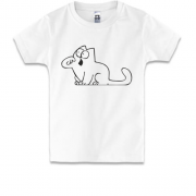 Дитяча футболка "Голодний Кіт Саймона"