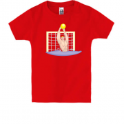 Дитяча футболка з воротарем водного поло