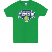 Дитяча футболка championship tennis