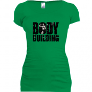 Подовжена футболка з Арні "Body building"