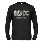 Чоловічий лонгслів AC DC - Let there be rock!