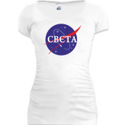 Подовжена футболка Свєта (NASA Style)